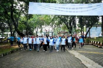 Unila Meriahkan Dies Natalis ke-60 dengan Jalan Sehat